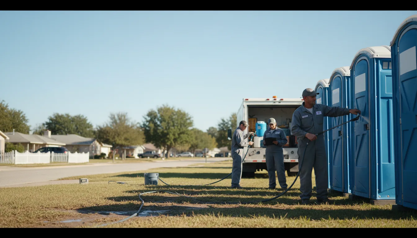 Long-Term Portable Toilet Rental in Holy Cross, IA near me
